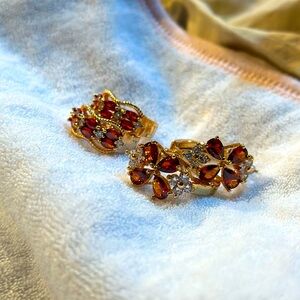 Beautiful costume earrings